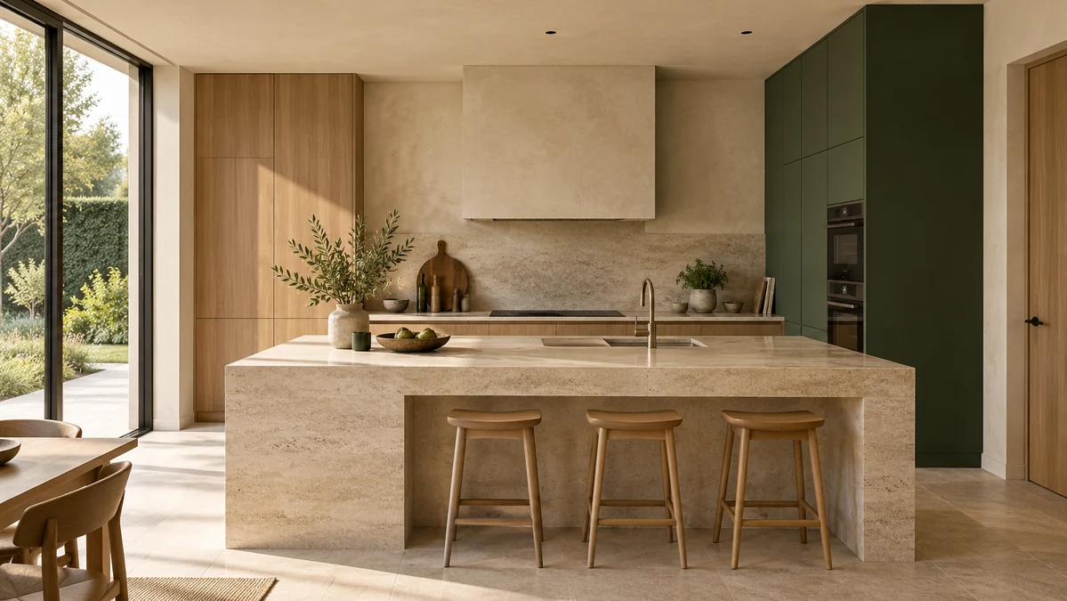 Cuisine contemporaine, photo d’illustration
